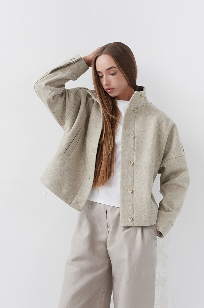 Куртка вовна екрю (КУ 14/1)